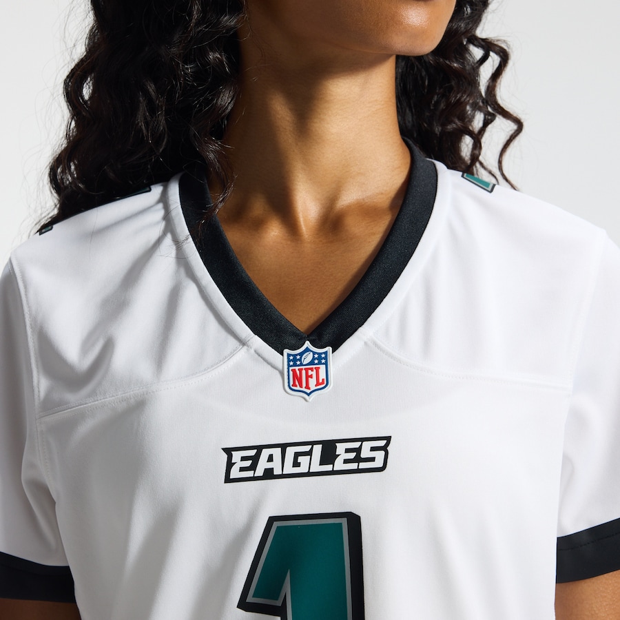 Jalen Hurts Philadelphia Eagles Nike Women's Game Jersey -  White thumbnail 10