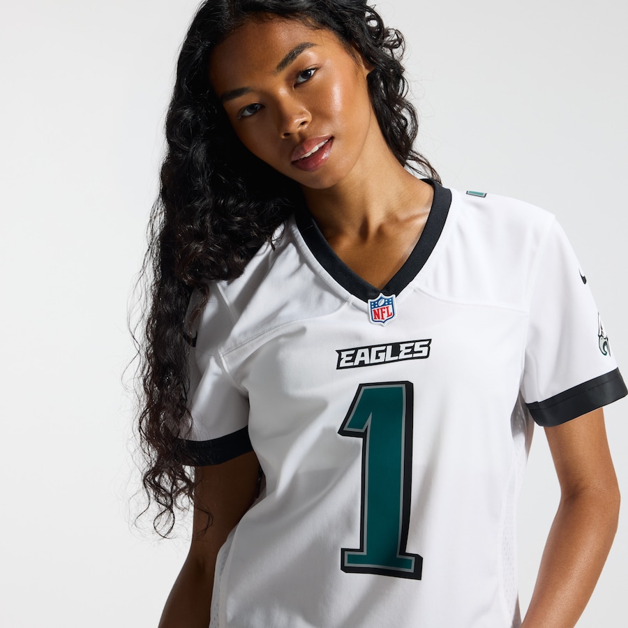 Jalen Hurts Philadelphia Eagles Nike Women's Game Jersey -  White thumbnail 11