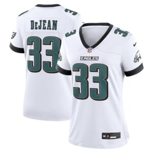 Cooper DeJean Philadelphia Eagles Nike Women's Game Jersey - White