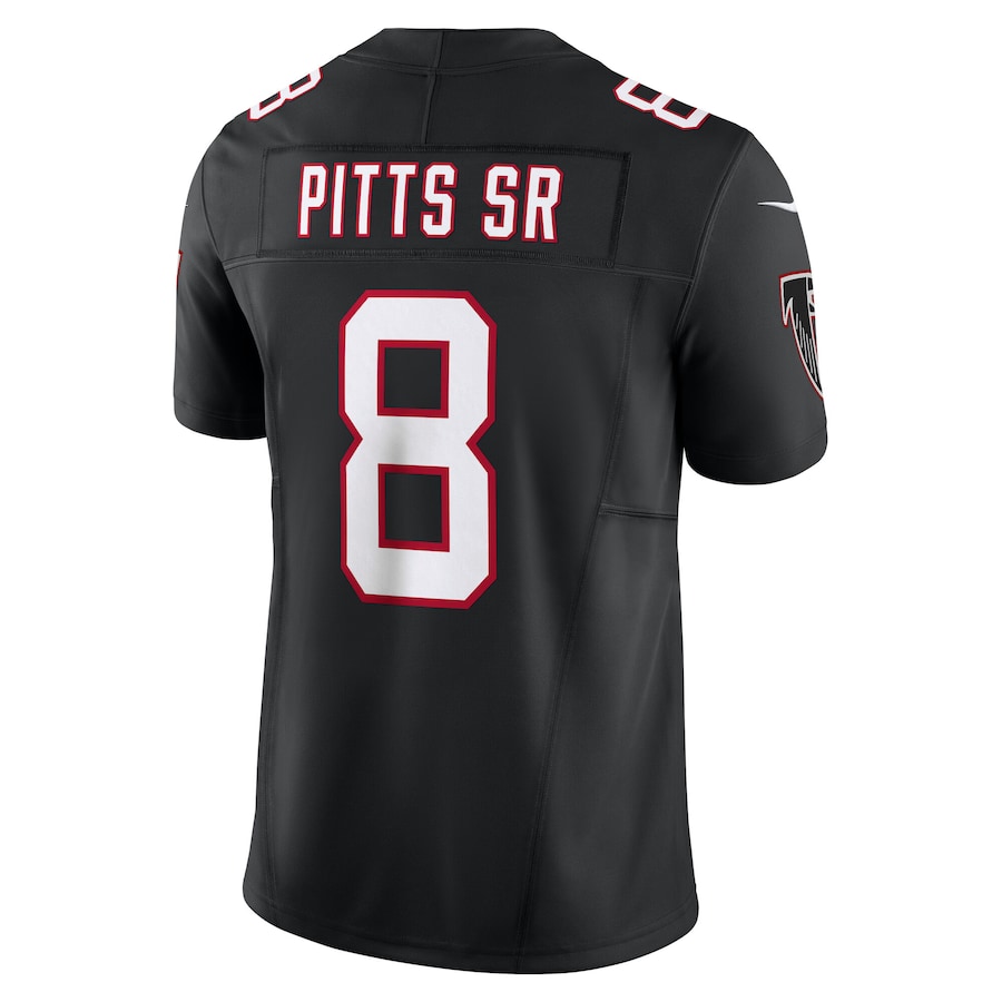 Kyle Pitts Sr. Atlanta Falcons Nike Vapor F.U.S.E. Limited Jersey - Black thumbnail 4