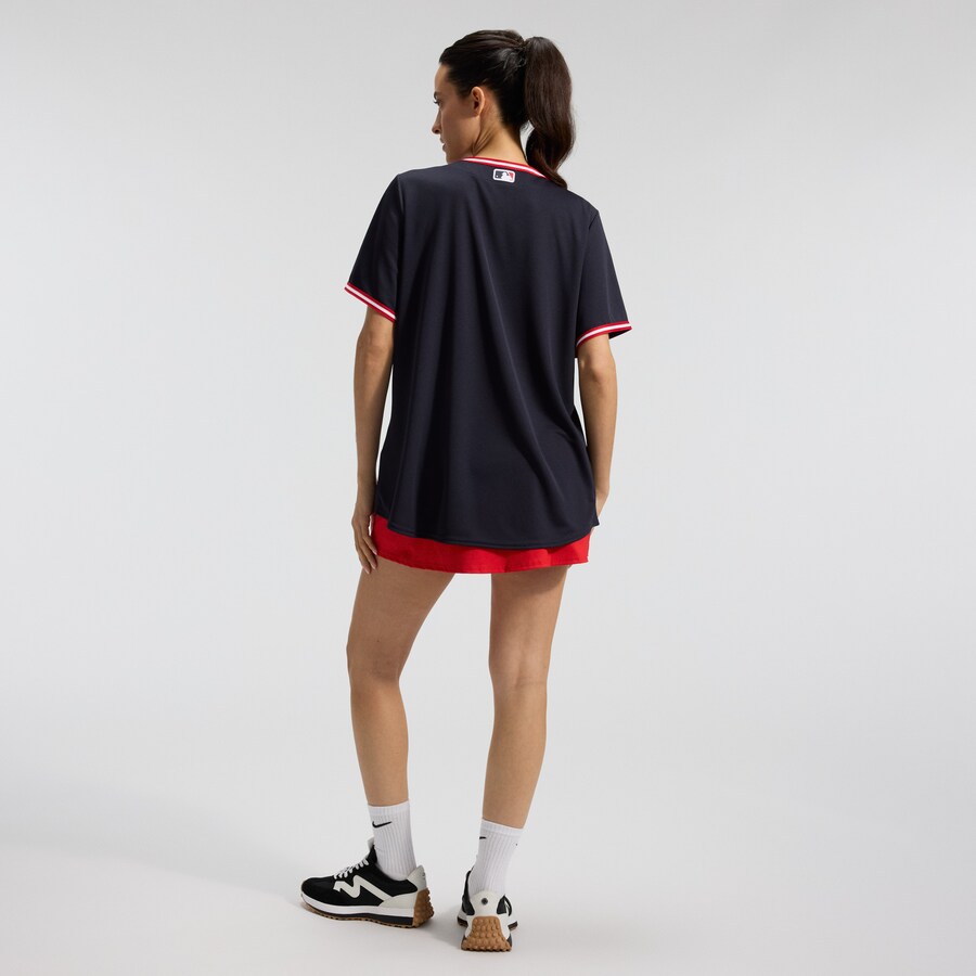 Cleveland Guardians Nike Women's Alternate Replica Jersey - Navy thumbnail 5