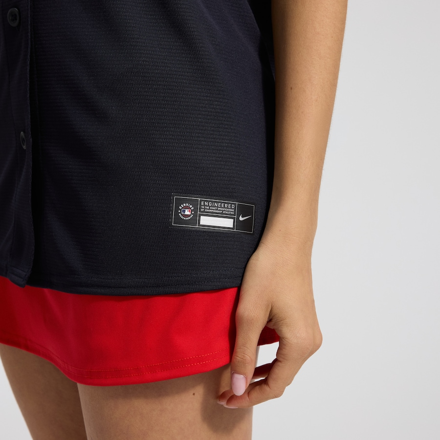Cleveland Guardians Nike Women's Alternate Replica Jersey - Navy thumbnail 8