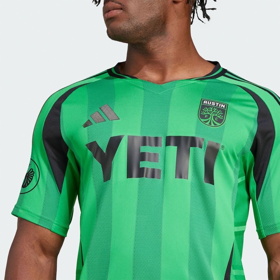 Austin FC adidas 2025 The Heartbeat Kit Authentic Jersey - Green thumbnail 5