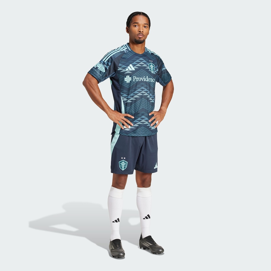 Seattle Sounders FC adidas 2025 The Salish Sea Kit Authentic Jersey - Blue thumbnail 7
