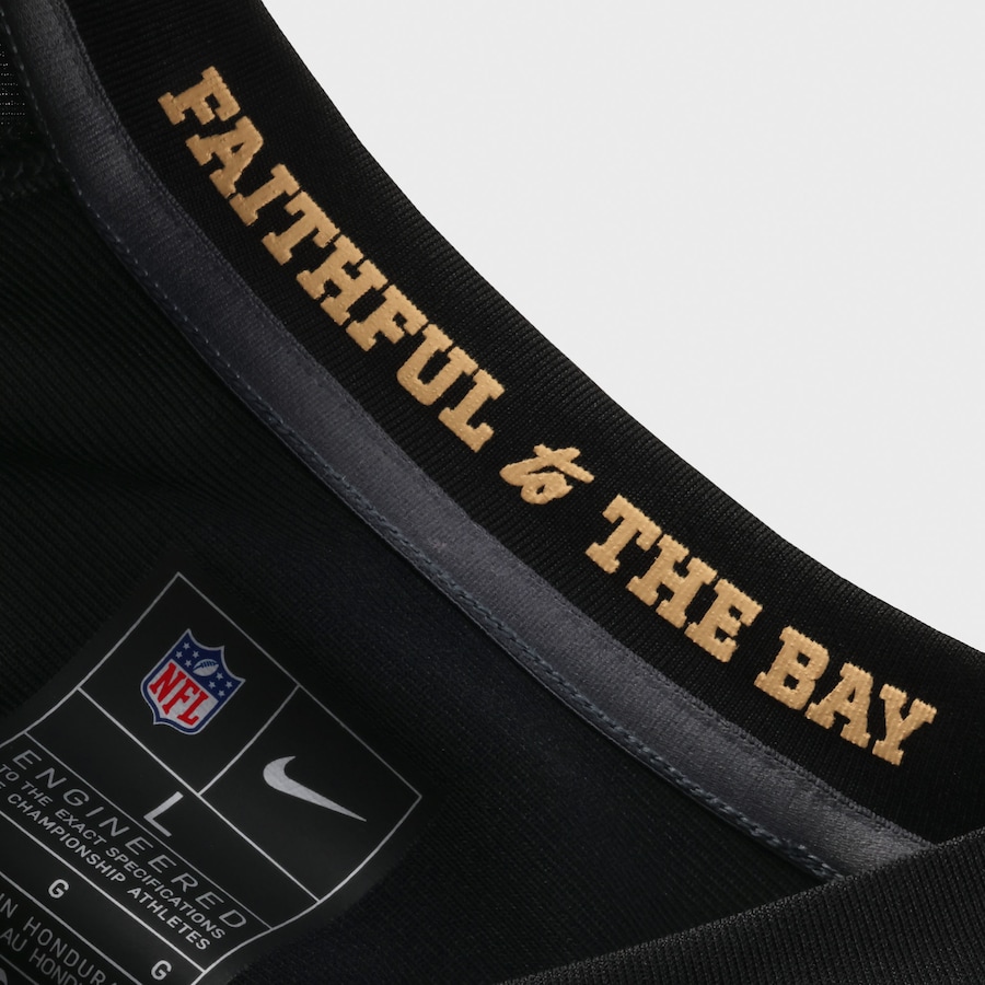 The Faithful San Francisco 49ers Nike 2025 Rivalries Collection Game Jersey - Black thumbnail 12