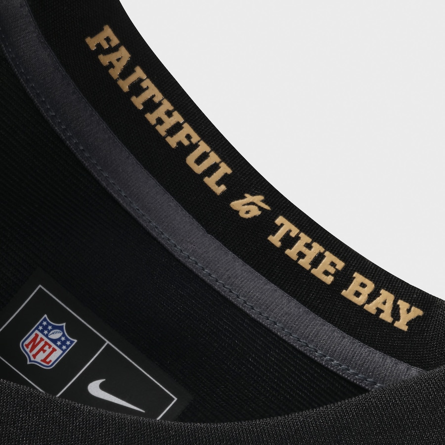 The Faithful San Francisco 49ers Nike Women's 2025 Rivalries Collection Game Jersey - Black thumbnail 11