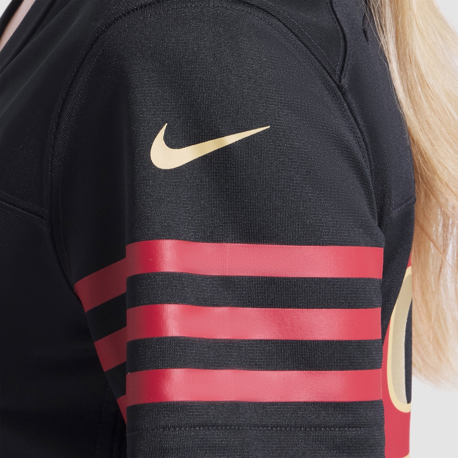 Nick Bosa San Francisco 49ers Nike Women's 2025 Rivalries Collection Game Jersey - Black thumbnail 9