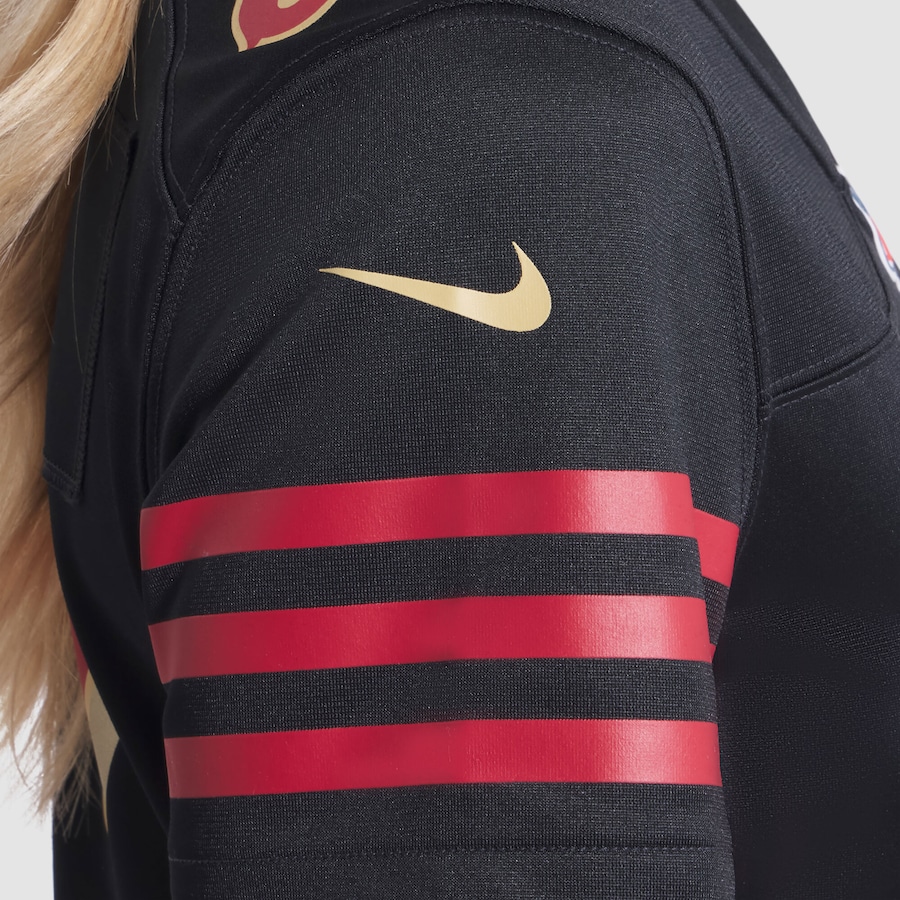 Nick Bosa San Francisco 49ers Nike Women's 2025 Rivalries Collection Game Jersey - Black thumbnail 10