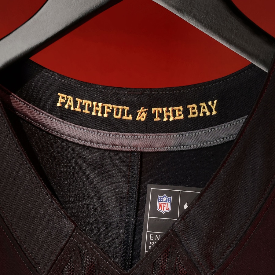 George Kittle San Francisco 49ers Nike 2025 Rivalries Collection Stitched Limited Jersey - Black thumbnail 11