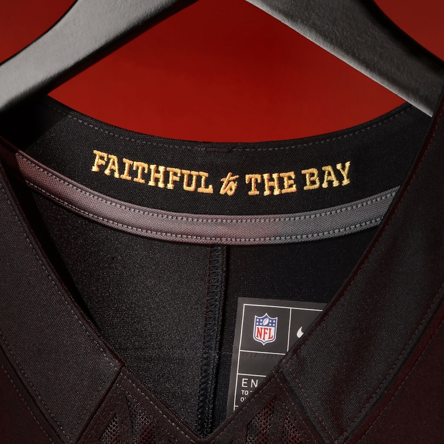 George Kittle San Francisco 49ers Nike 2025 Rivalries Collection Stitched Limited Jersey - Black thumbnail 12
