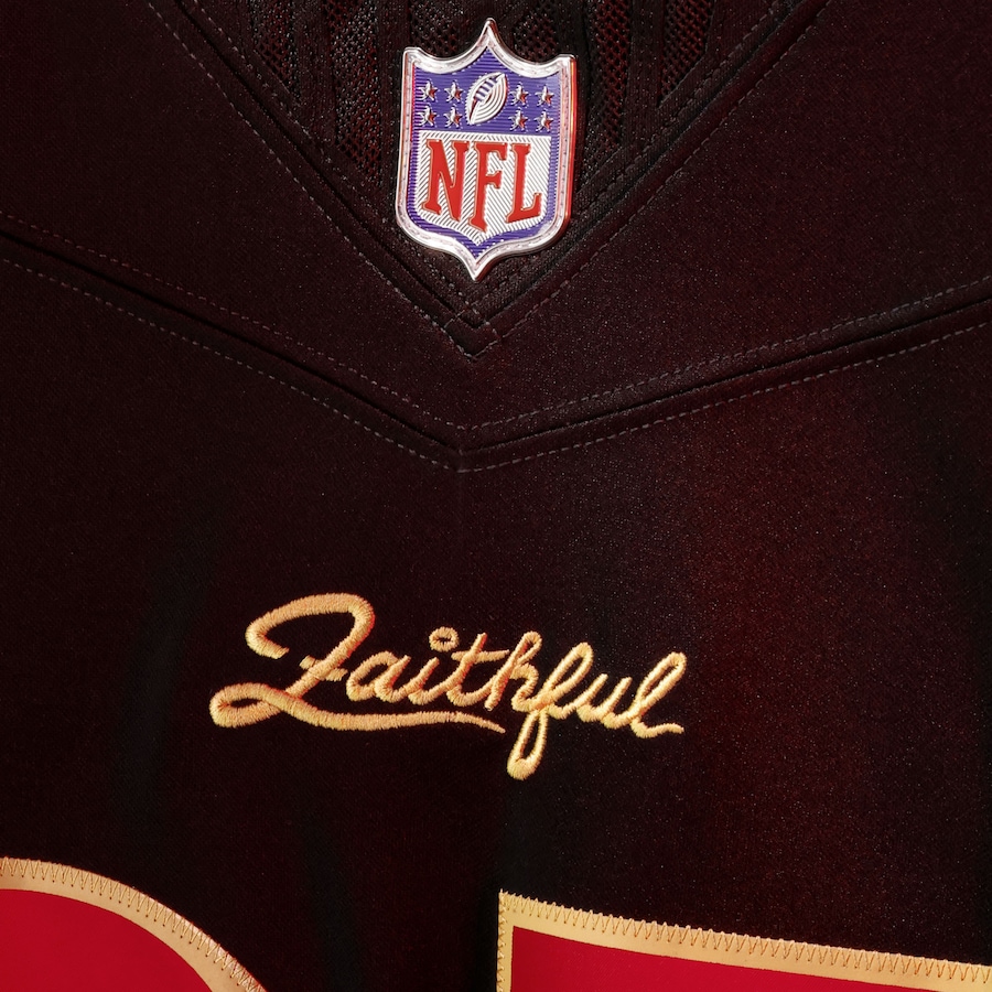 George Kittle San Francisco 49ers Nike 2025 Rivalries Collection Stitched Limited Jersey - Black thumbnail 13