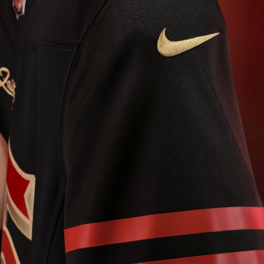 The Faithful San Francisco 49ers Nike 2025 Rivalries Collection Stitched Limited Jersey - Black thumbnail 7
