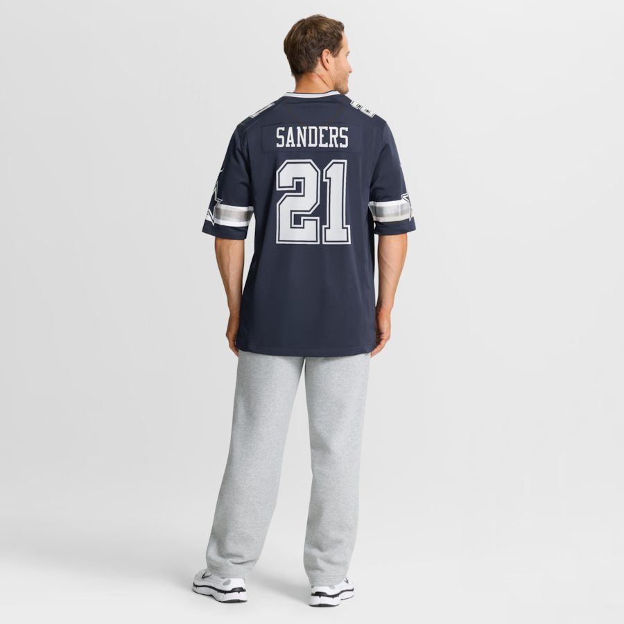 Deion Sanders Dallas Cowboys Nike Team Retired Player Game Jersey -  Navy thumbnail 9