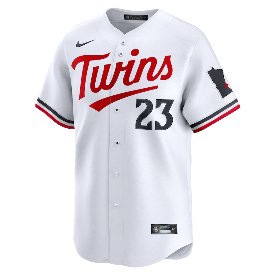 Royce Lewis Minnesota Twins Nike Home Limited Player Jersey - White thumbnail 3