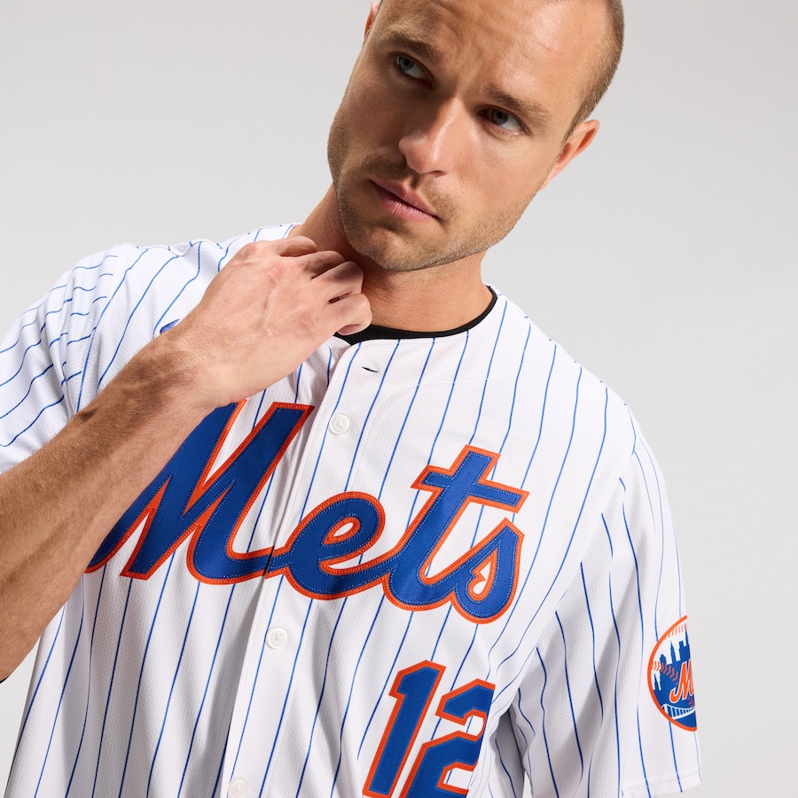 Francisco Lindor New York Mets Nike Home Limited Jersey - White thumbnail 11