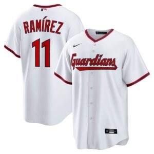 José Ramírez Cleveland Guardians Nike Home Replica Jersey - White