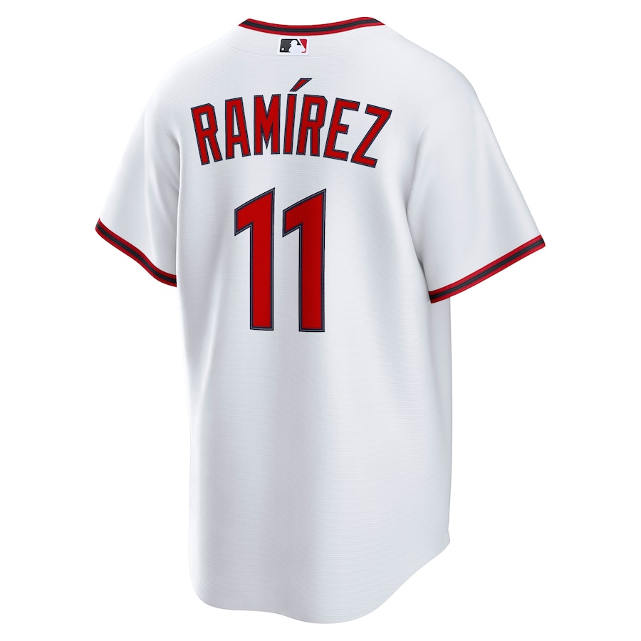 José Ramírez Cleveland Guardians Nike Home Replica Jersey - White thumbnail 4