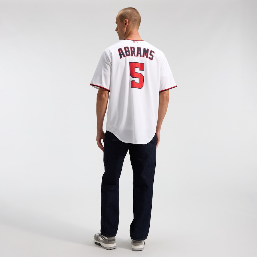 CJ Abrams Washington Nationals Nike Home Replica Jersey - White thumbnail 6