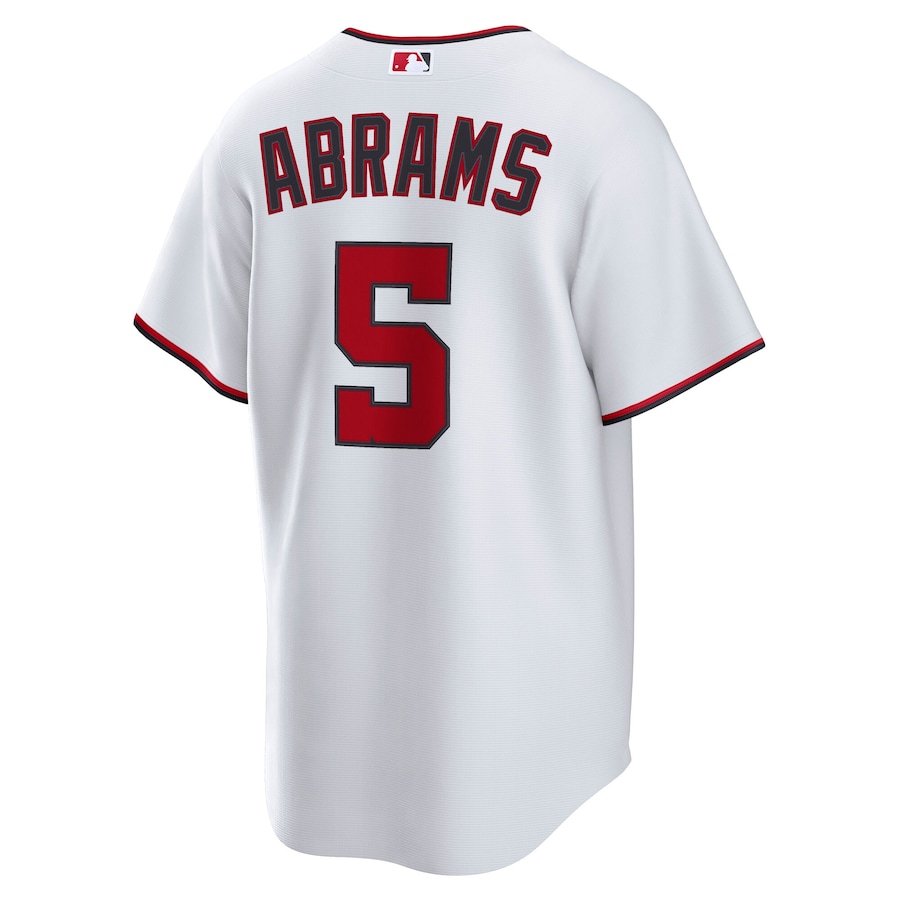 CJ Abrams Washington Nationals Nike Home Replica Jersey - White thumbnail 7