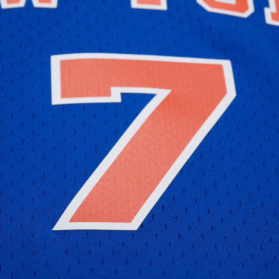 Carmelo Anthony New York Knicks Mitchell & Ness 2010/11 Swingman Jersey - Blue thumbnail 6