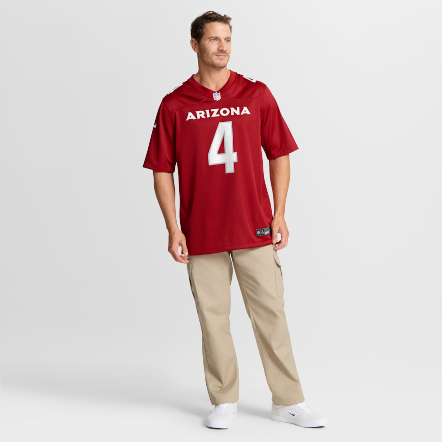 Jeremiyah Love Arizona Cardinals Nike 2026 NFL Draft First Round Pick No. 3 Team Game Jersey - Cardinal thumbnail 3