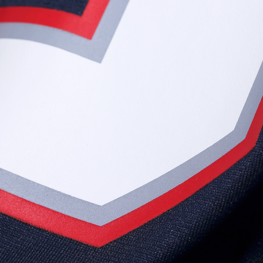 TreVeyon Henderson New England Patriots Nike 2025 NFL Draft Game Jersey - Navy thumbnail 6