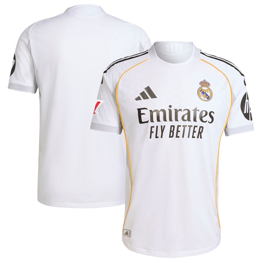 Real Madrid adidas 2025/26 Home Authentic Jersey - White