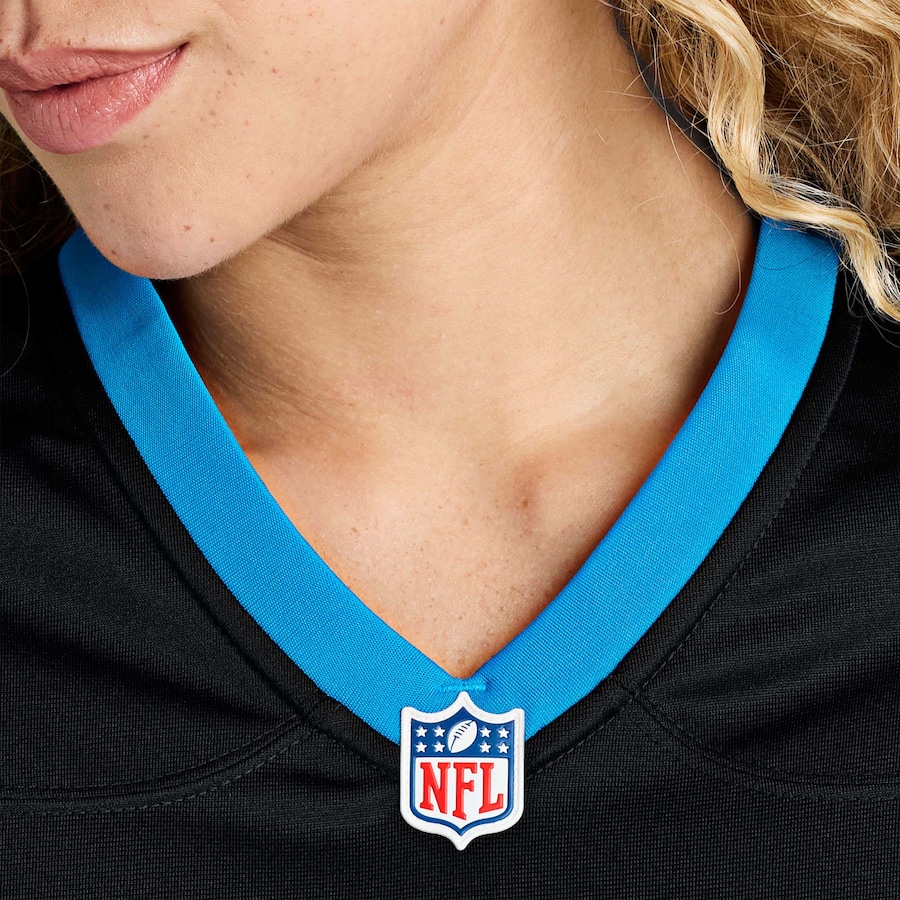 Tetairoa McMillan Carolina Panthers Nike Women's Team Game Jersey -  Black thumbnail 9