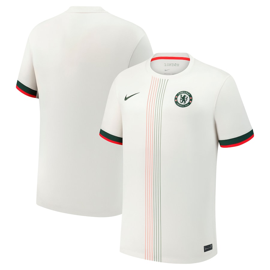 Chelsea Nike 2025/26 Away Replica Jersey - Cream thumbnail 2