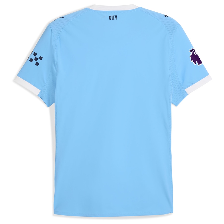 Manchester City Puma 2025/26 Home Authentic Jersey - Sky Blue thumbnail 4