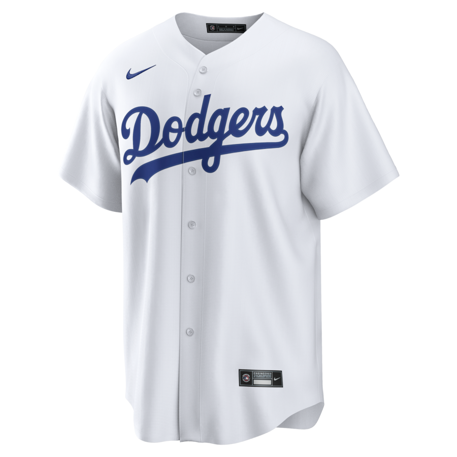 Shohei Ohtani Los Angeles Dodgers Nike Home Replica Jersey - White thumbnail 3