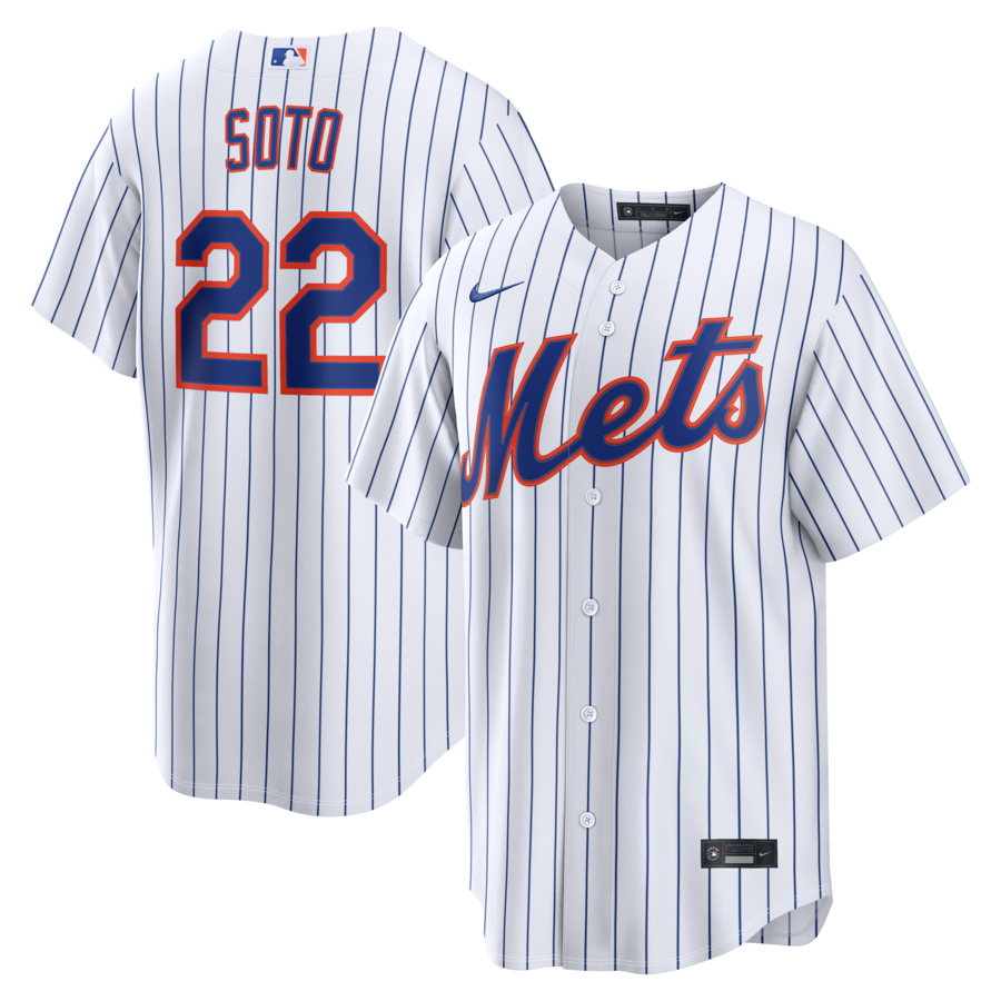Juan Soto New York Mets Nike Home Replica Jersey - White