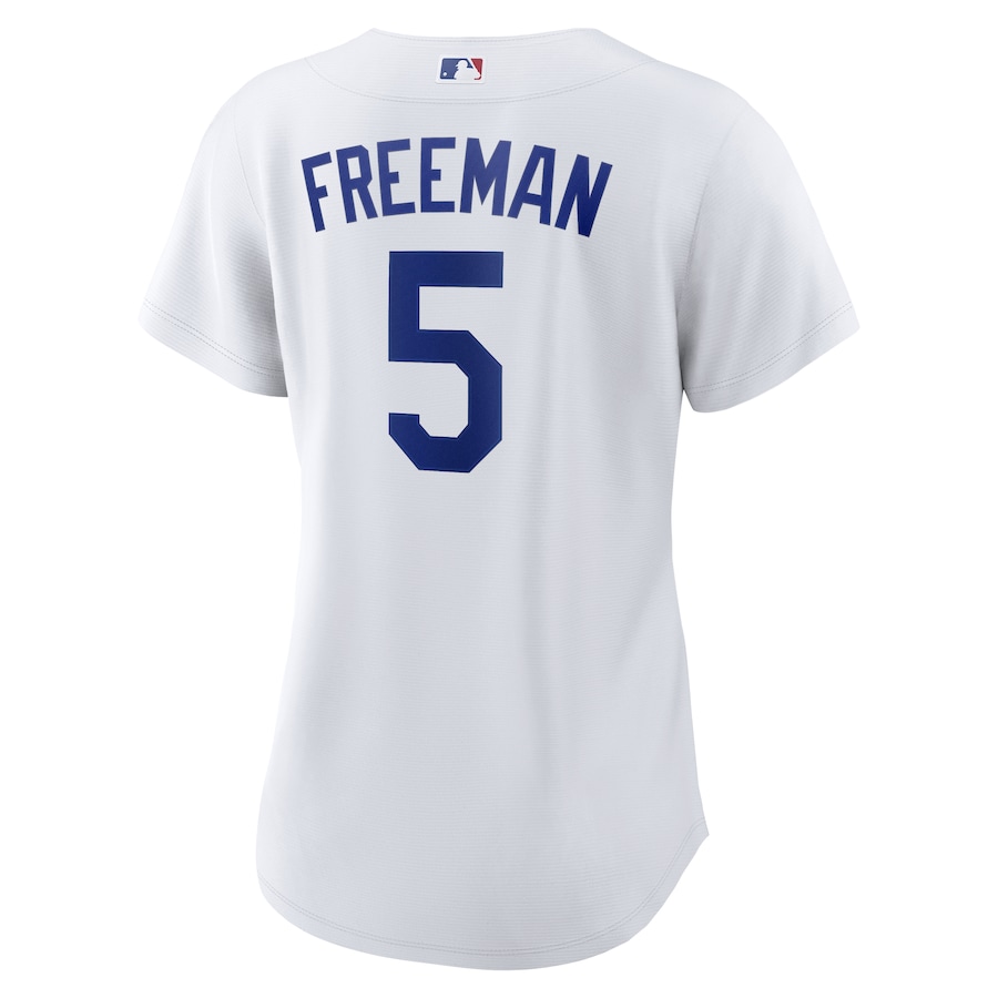 Freddie Freeman Los Angeles Dodgers Nike Women's Home Replica Jersey - White thumbnail 4