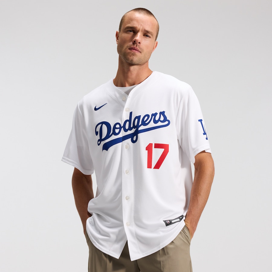 Shohei Ohtani Los Angeles Dodgers Nike Home Stadium Jersey - White thumbnail 3