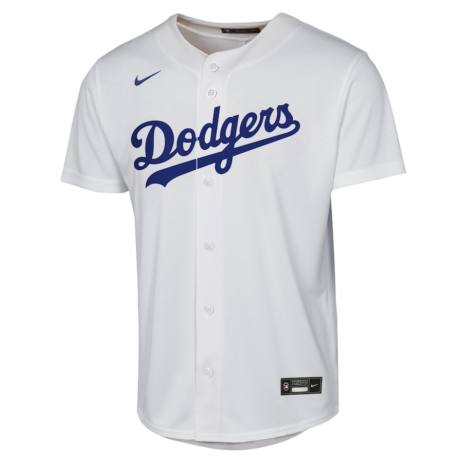 Shohei Ohtani Los Angeles Dodgers Nike Youth Home Replica Player Jersey - White thumbnail 3