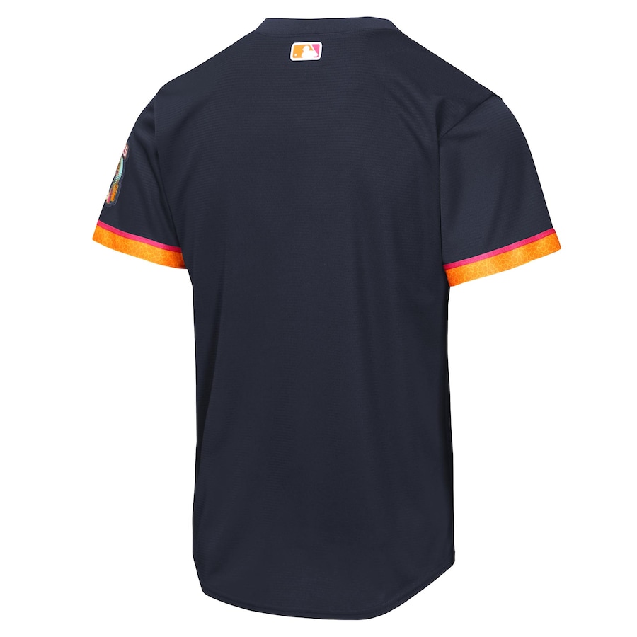 San Diego Padres Nike Youth 2026 City Connect Stadium Jersey - Obsidian thumbnail 4