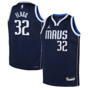 Cooper Flagg Dallas Mavericks Jordan Brand Youth Swingman Jersey - Statement Edition - Navy