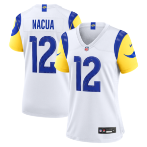 Puka Nacua Los Angeles Rams Nike Women's Game Jersey - White