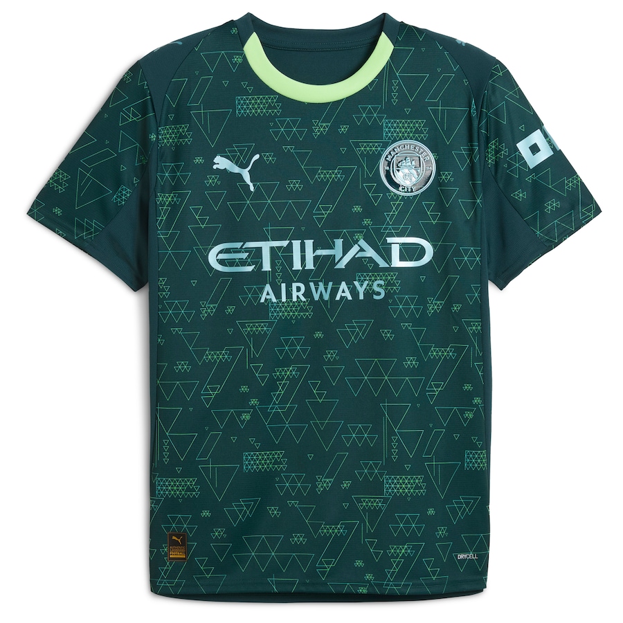 Erling Haaland Manchester City Puma x EA SPORTS FC 2025/26 Fourth Jersey - Green thumbnail 3