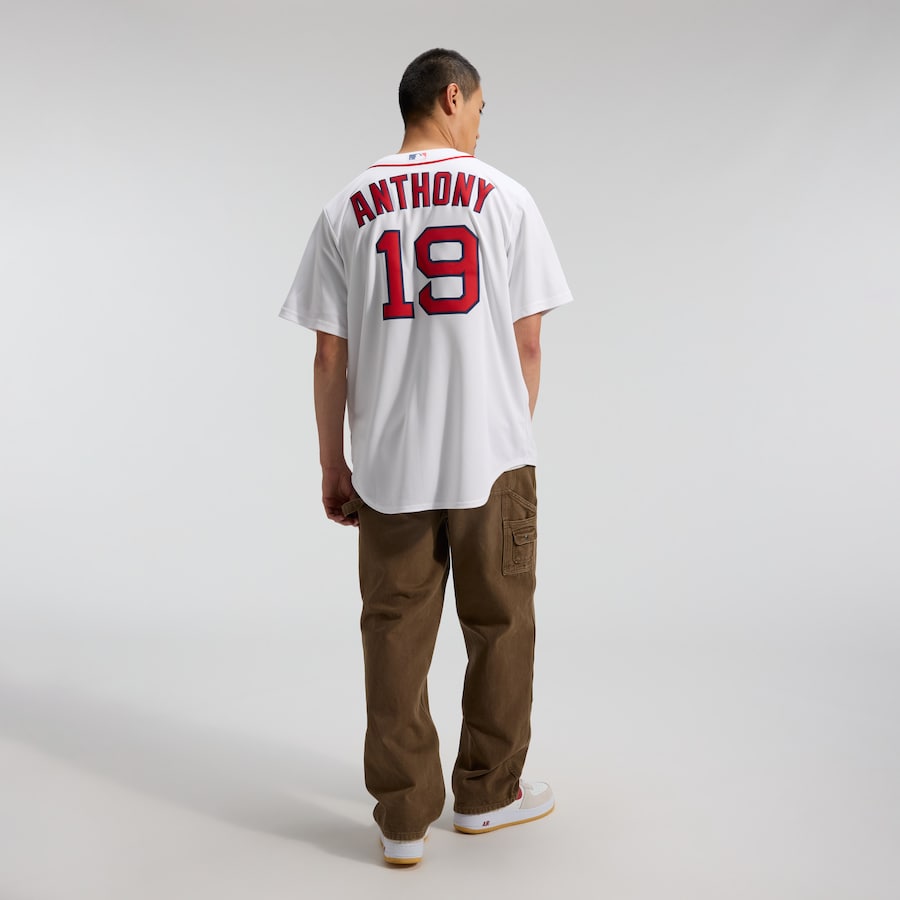 Roman Anthony Boston Red Sox Nike Home Replica Jersey - White thumbnail 6