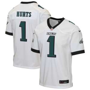 Jalen Hurts Philadelphia Eagles Nike Youth Game Jersey - White
