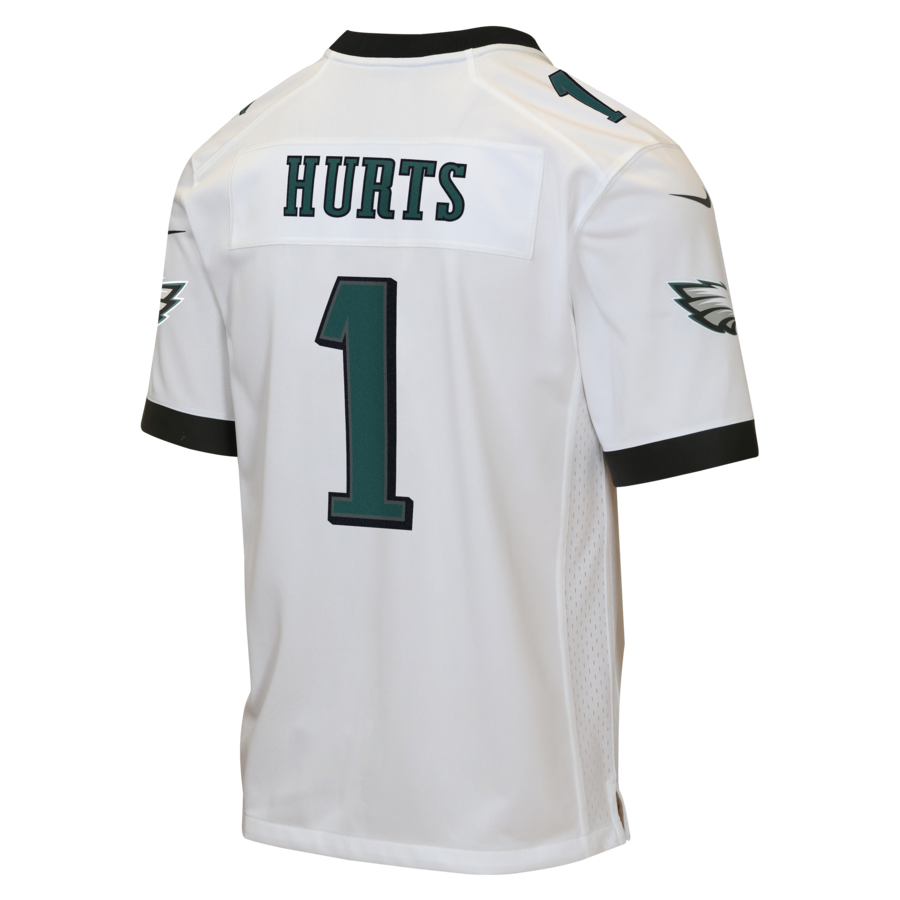 Jalen Hurts Philadelphia Eagles Nike Youth Game Jersey - White thumbnail 4