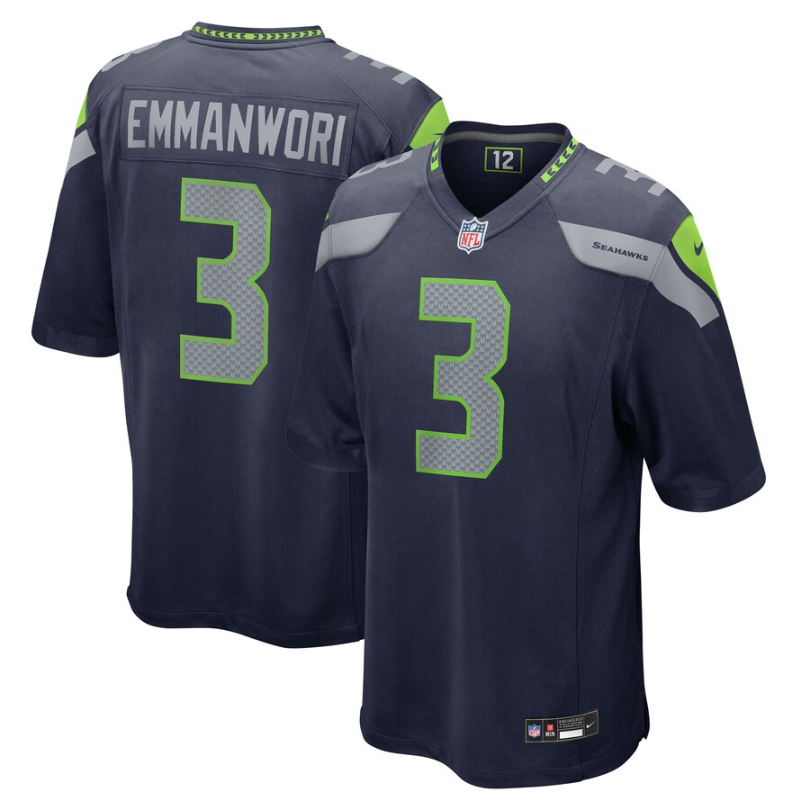 Nick Emmanwori Seattle Seahawks Nike Team Game Jersey - College Navy