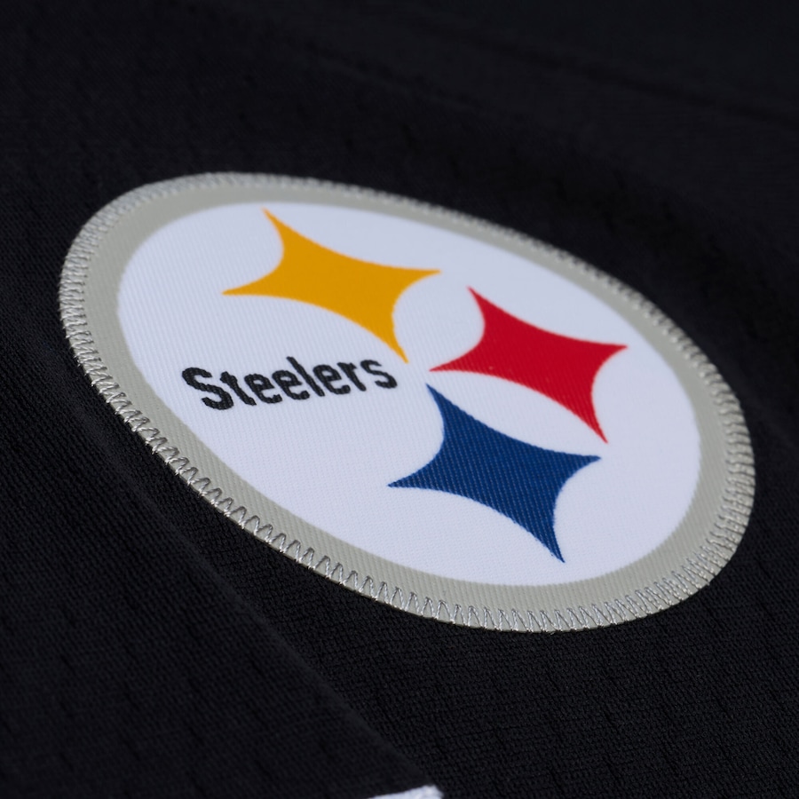 Ben Roethlisberger Pittsburgh Steelers Mitchell & Ness 2004 Legacy Throwback Replica Jersey - Black thumbnail 6
