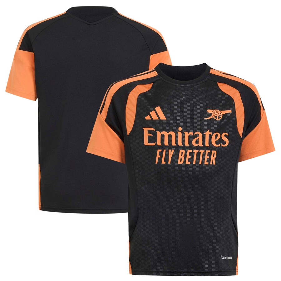 Arsenal adidas Youth 2026/27 Tiro Training Jersey - Black thumbnail 2
