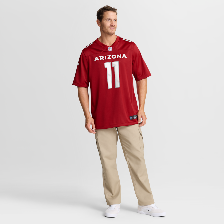 Larry Fitzgerald Arizona Cardinals Nike Team Retired Game Jersey -  Cardinal thumbnail 5