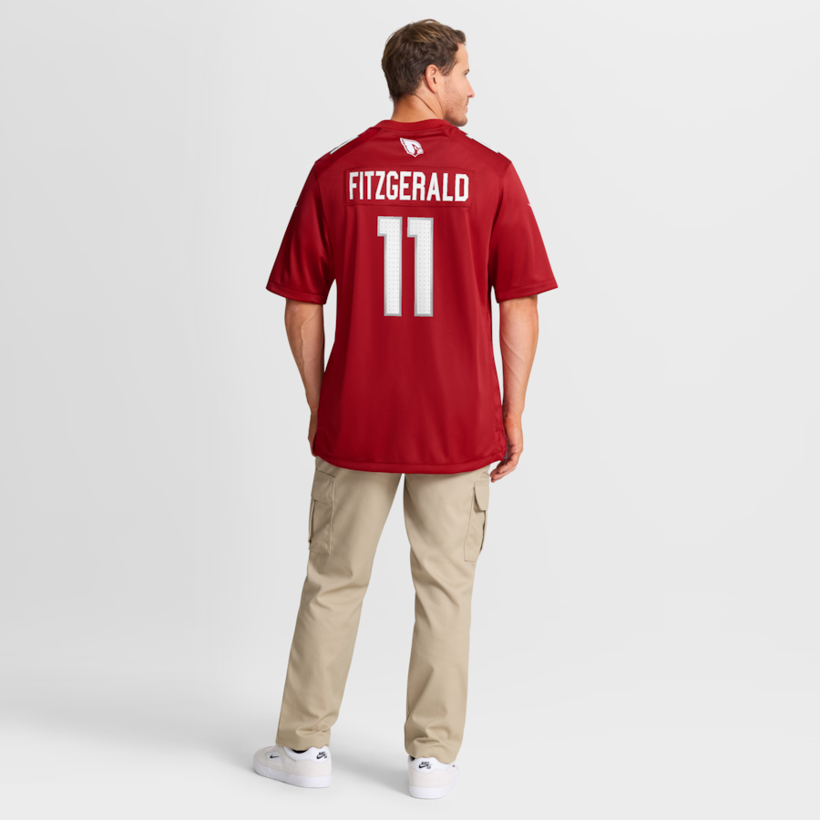 Larry Fitzgerald Arizona Cardinals Nike Team Retired Game Jersey -  Cardinal thumbnail 6