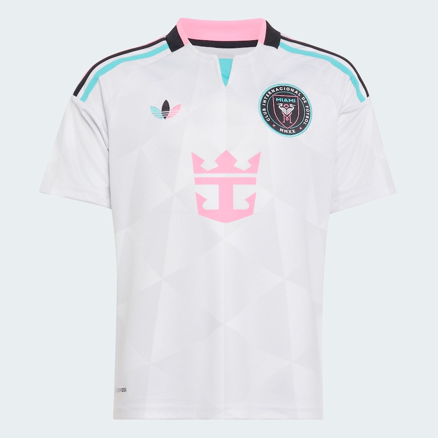 Inter Miami CF adidas Youth 2026 Third Replica Jersey - White thumbnail 8