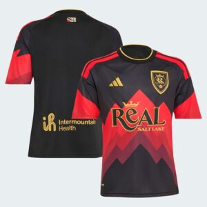 Real Salt Lake adidas Youth 2026 Archive Replica Jersey - Black