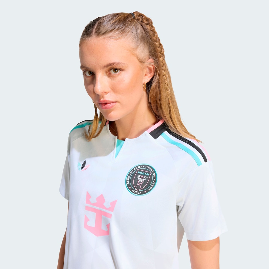 Inter Miami CF adidas Women's 2026 Third Replica Jersey - White thumbnail 5
